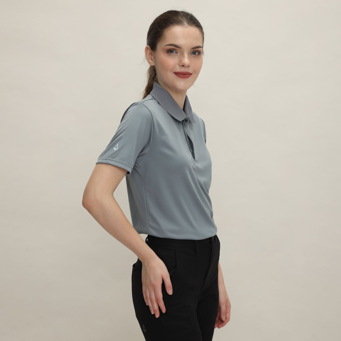 Play by Play Polo Shirt Grey