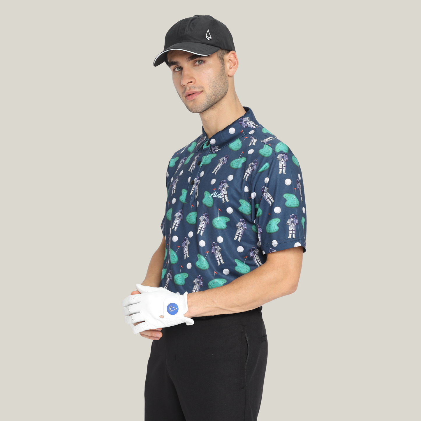 GOTM (Golf on the moon) Polo Shirt