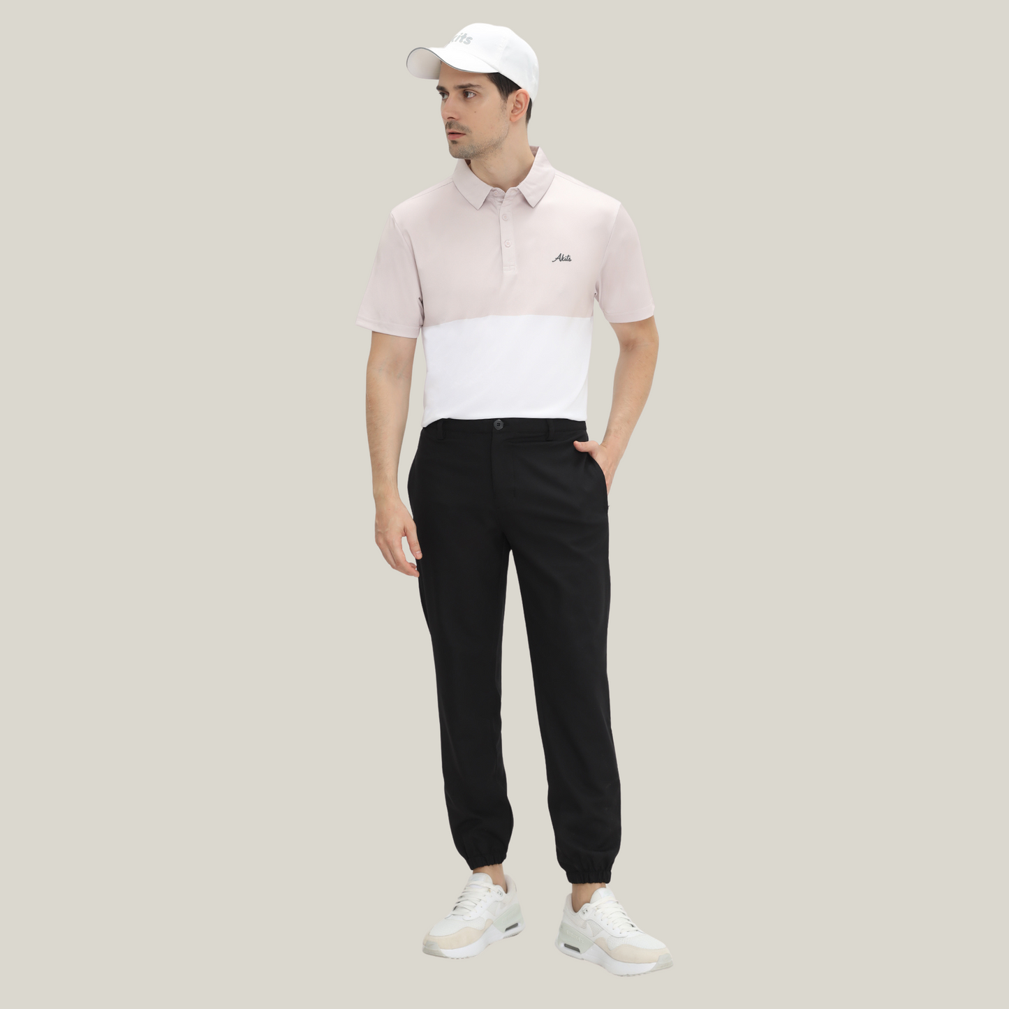 Maven Polo Shirt Ash Rose