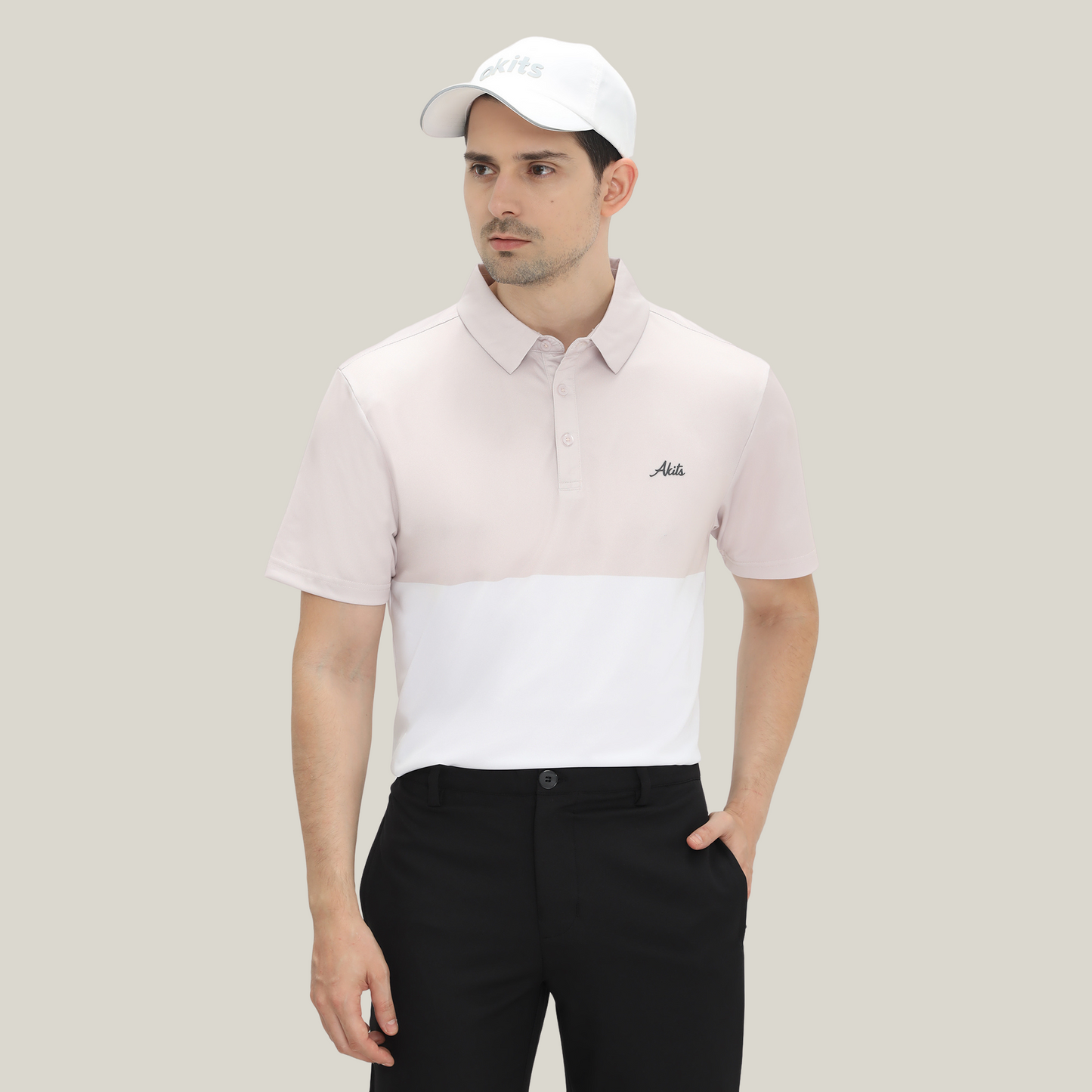 Maven Polo Shirt Ash Rose