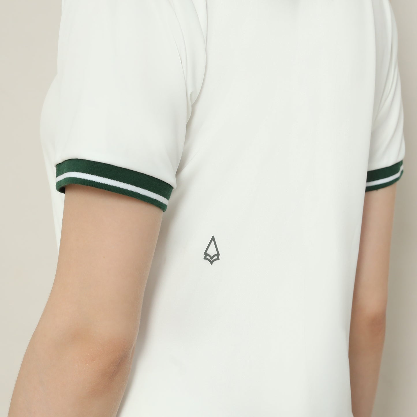 Iris Polo Shirt White Green