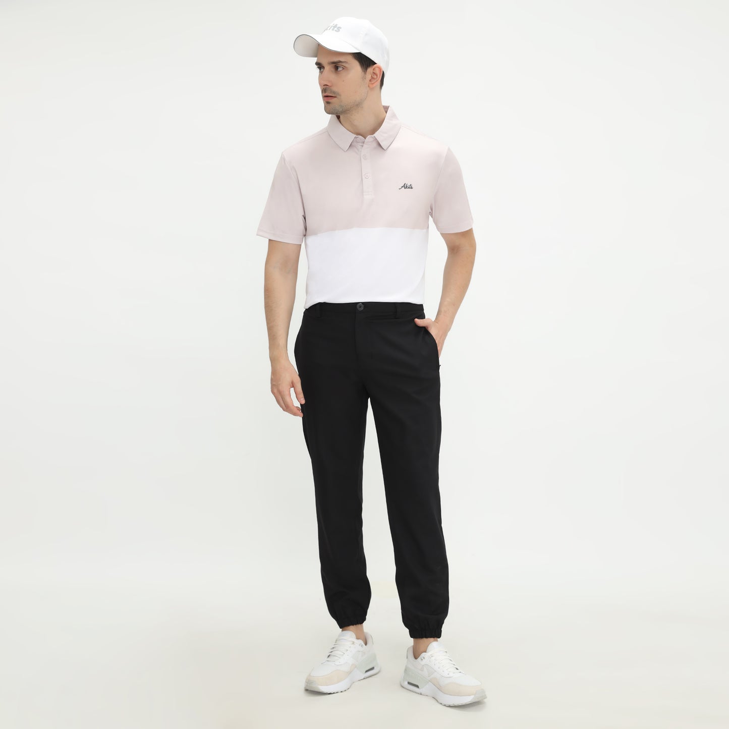 Maven Polo Shirt Ash Rose