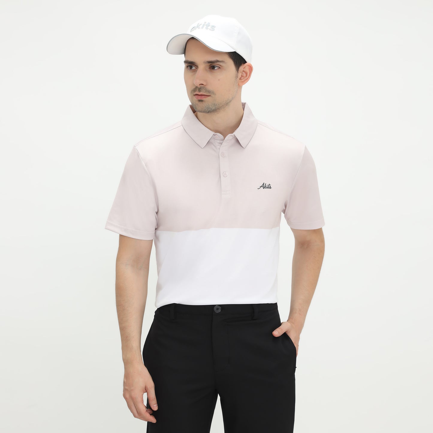 Maven Polo Shirt Ash Rose