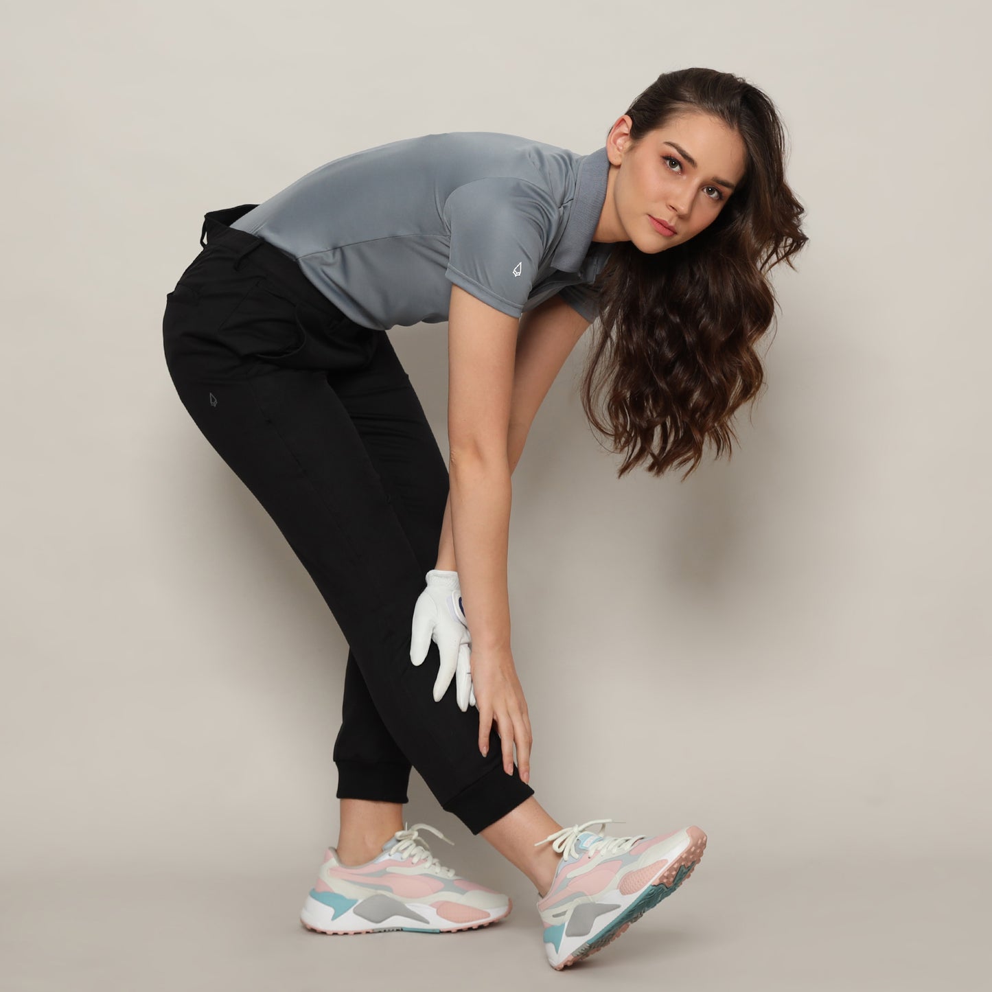 Play by Play Polo Shirt Grey