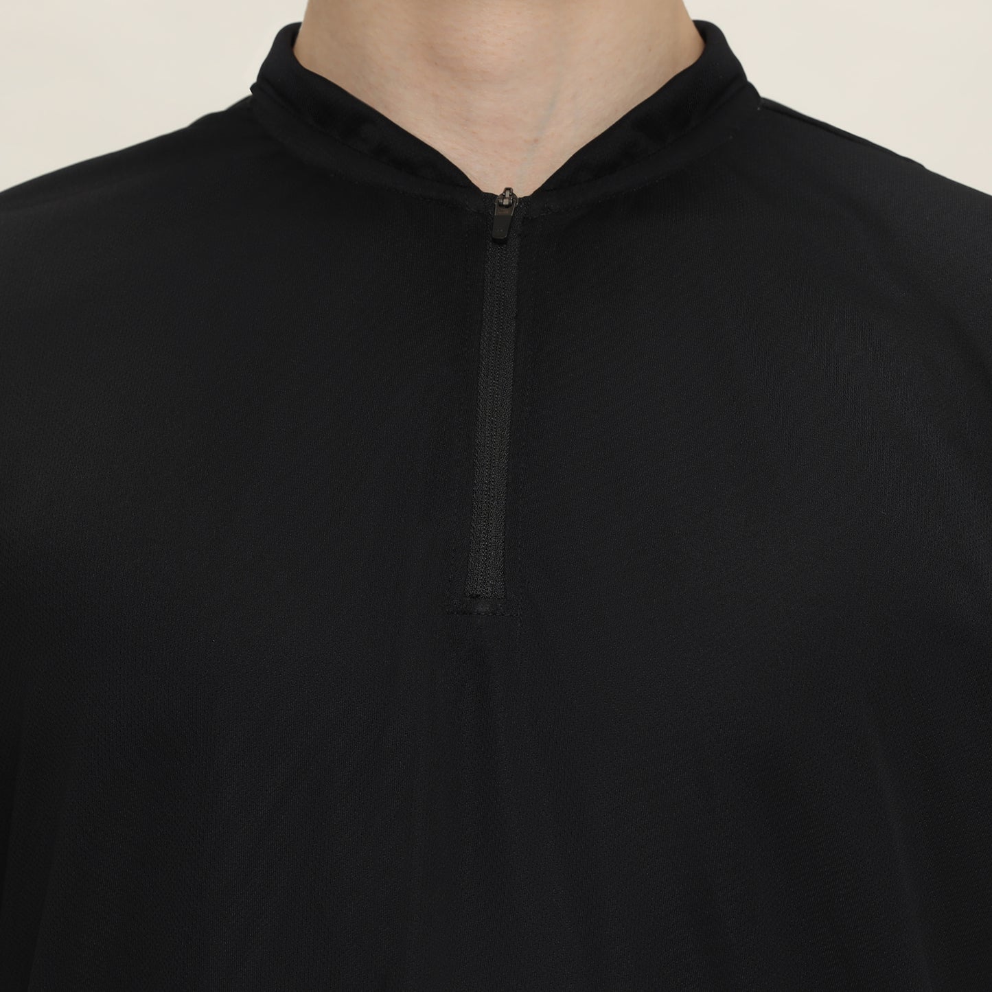 Align Quarter Zip Shirt Black