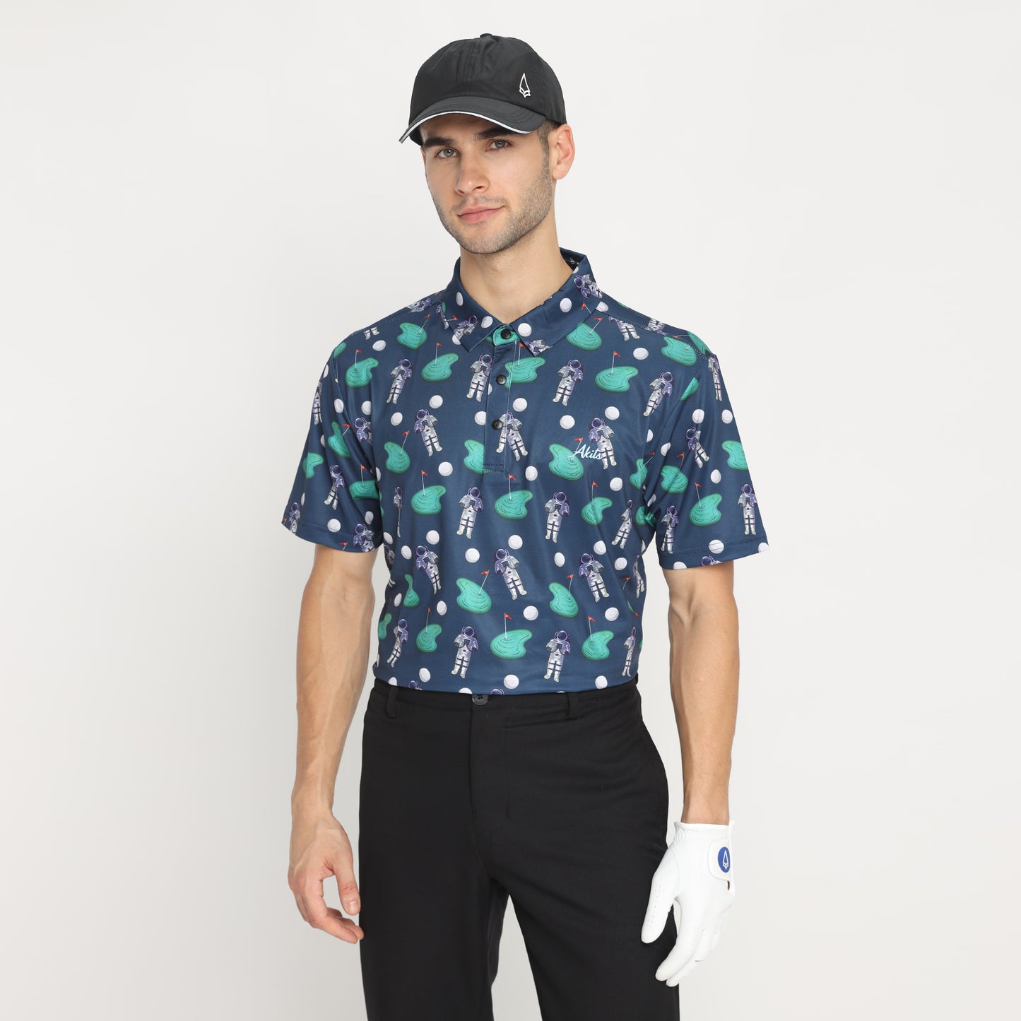 GOTM(Golf on the moon) Polo Shirt