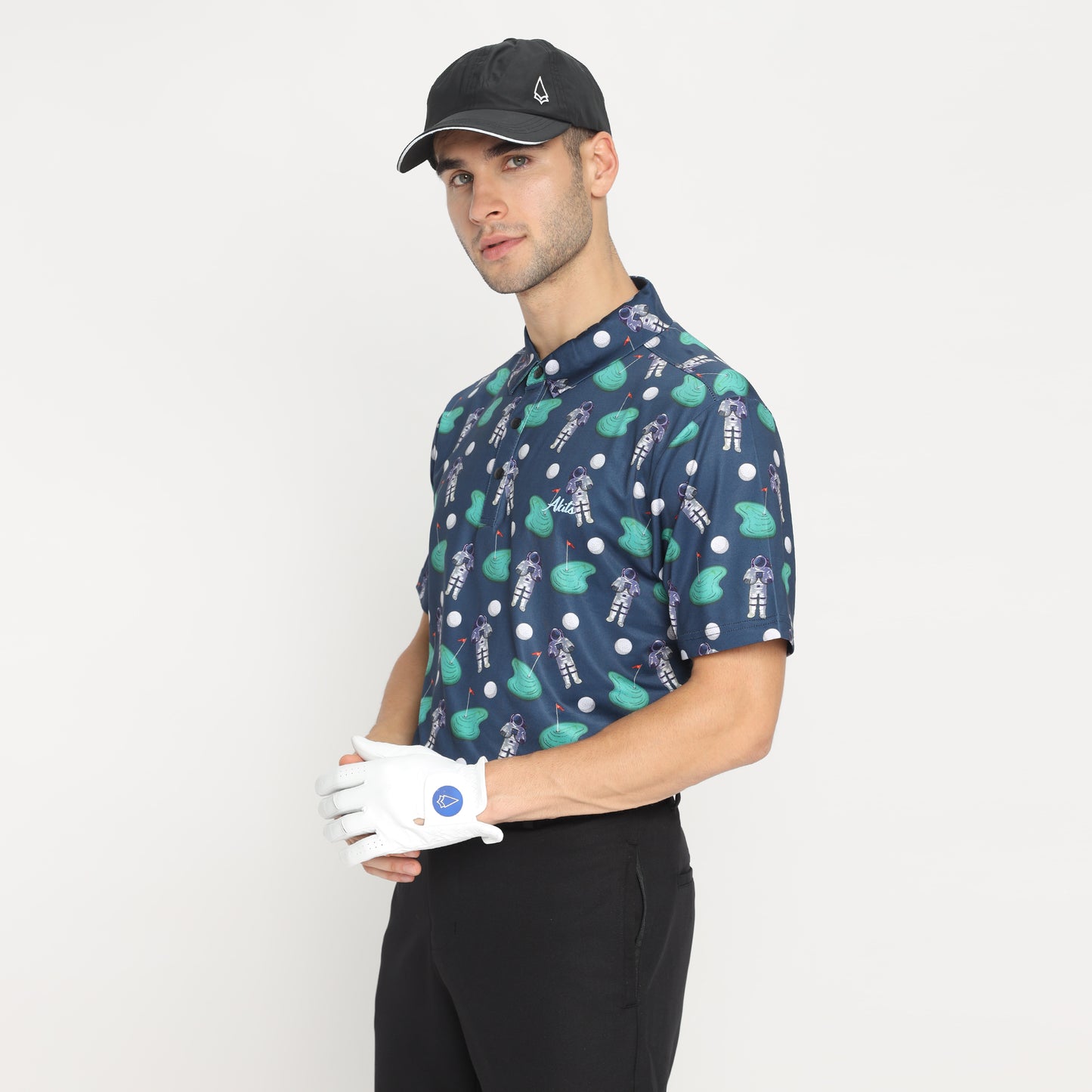 GOTM(Golf on the moon) Polo Shirt