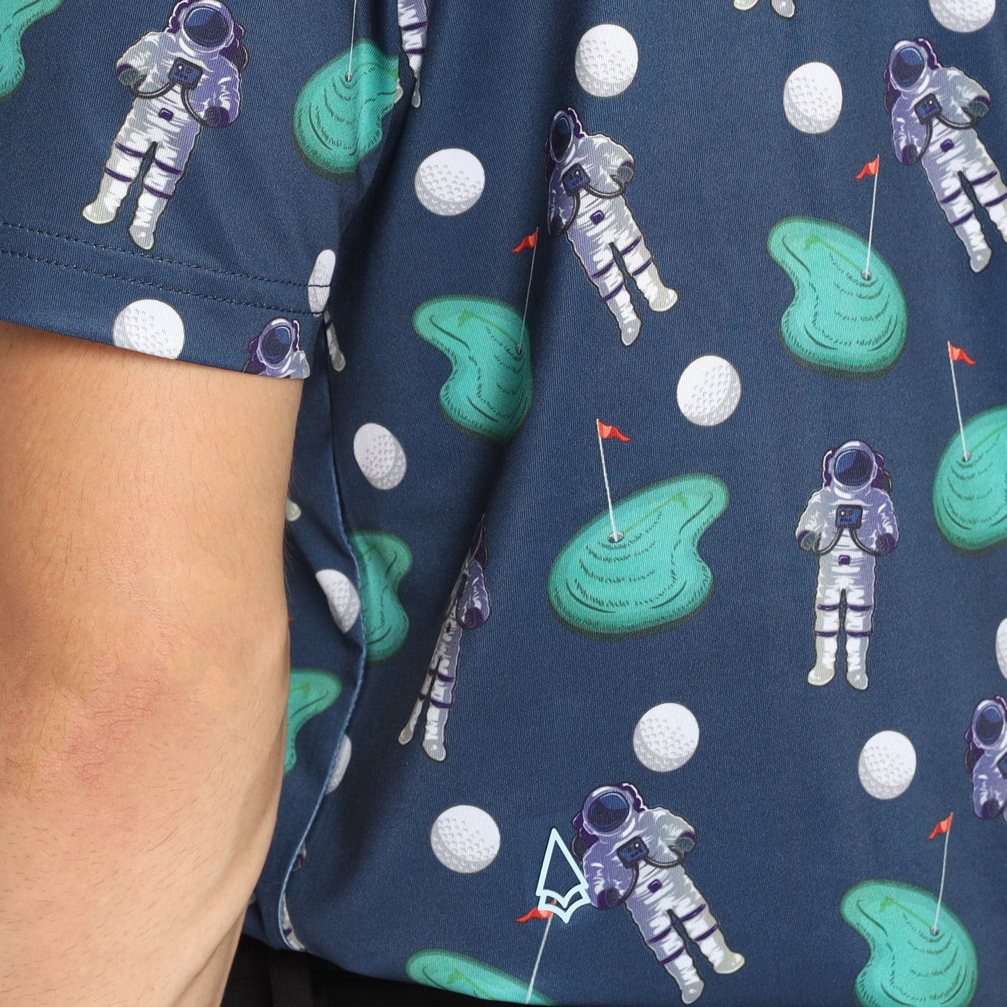 GOTM(Golf on the moon) Polo Shirt