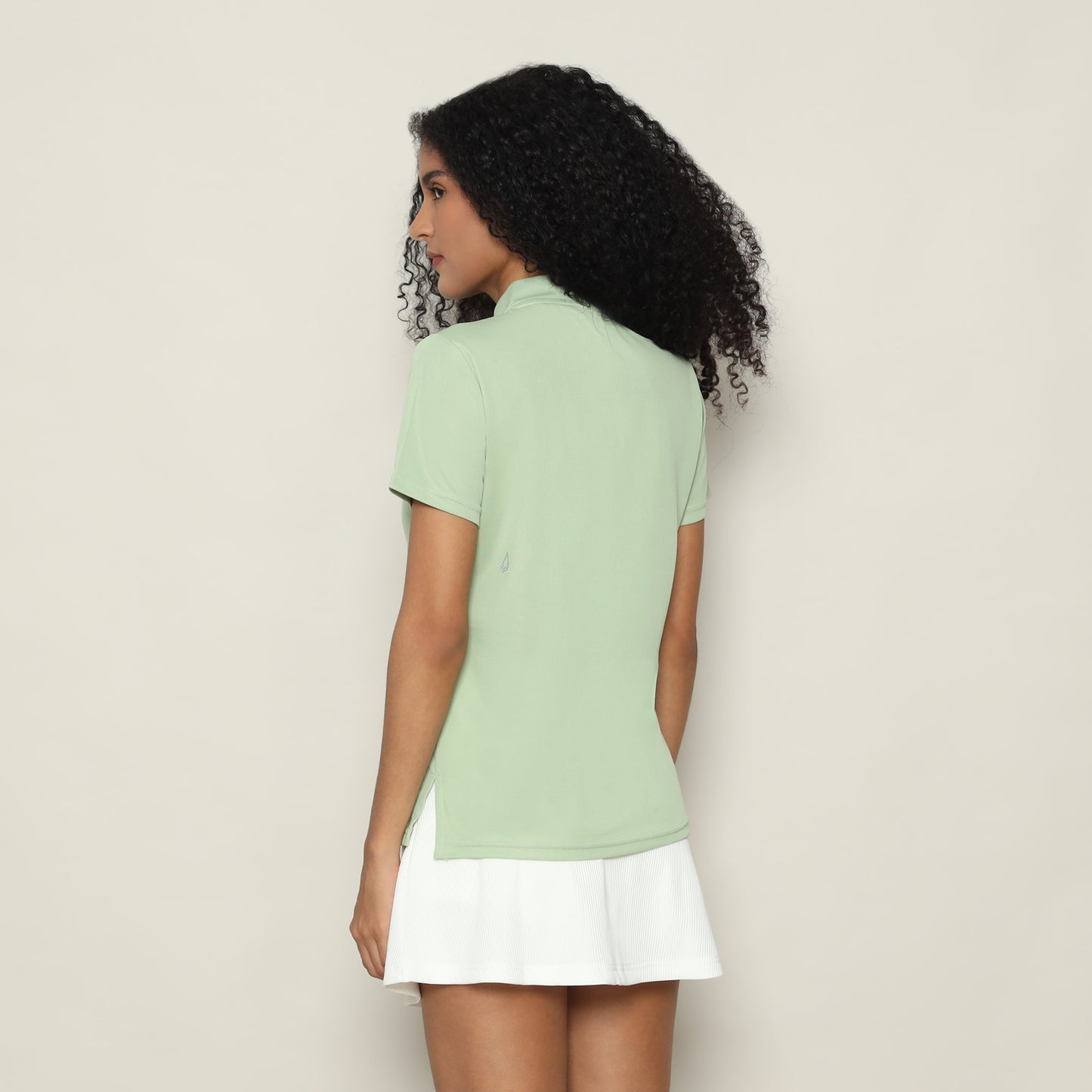 Align Quarter Zip Shirt Sage